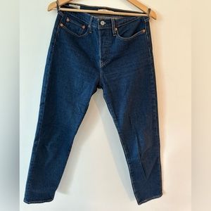 Levi's blue denim Wedgie Jeans (size 27)